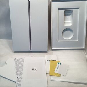 Apple iPad 8th Generation 32GB Wi-Fi EMPTY BOX ONLY Space Grey W/ Packaging